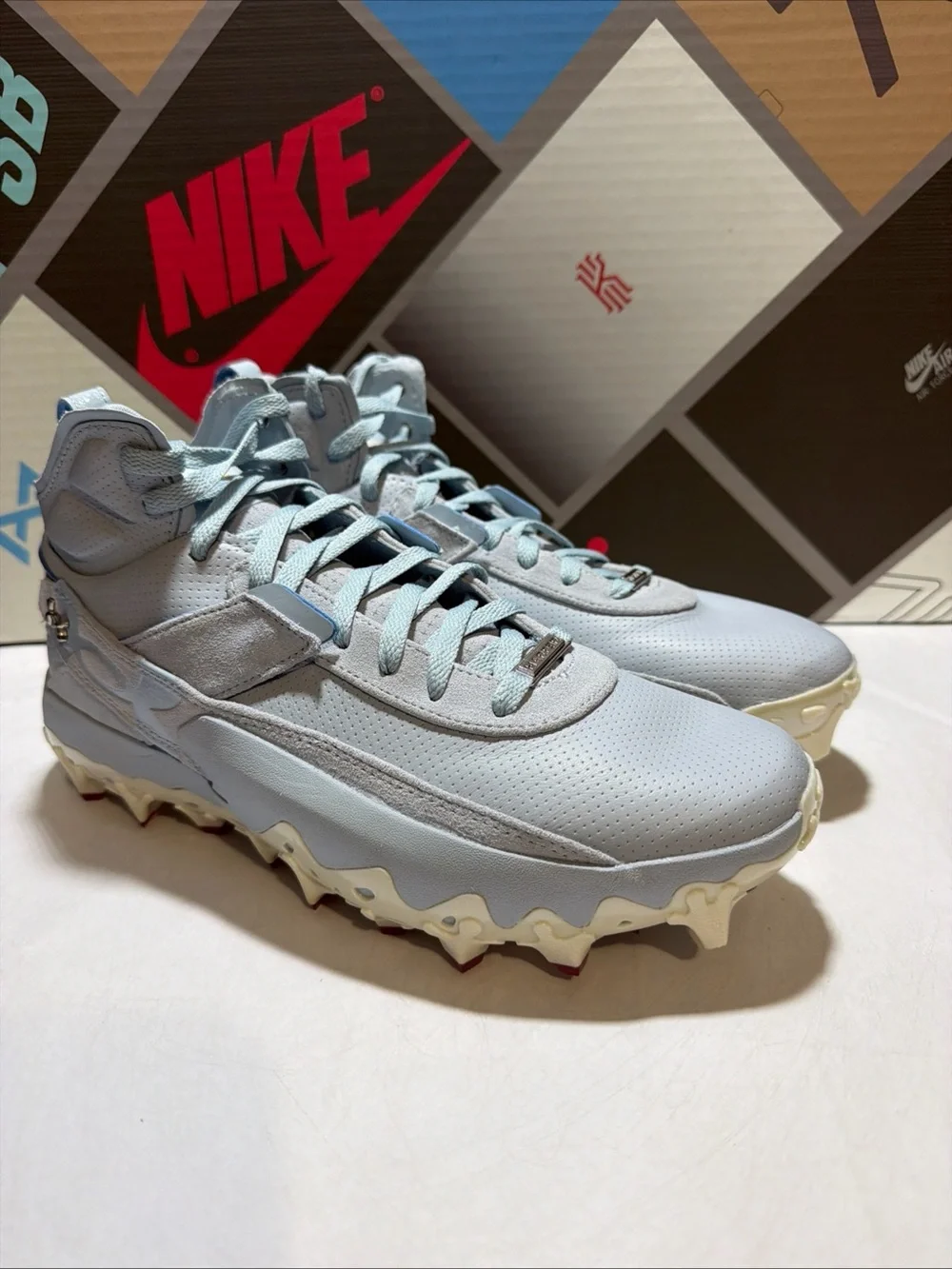 Under Armour Men's Harper 10 Pro TPU Mid Baseball Cleats 6000715-453 Size 11 NEW